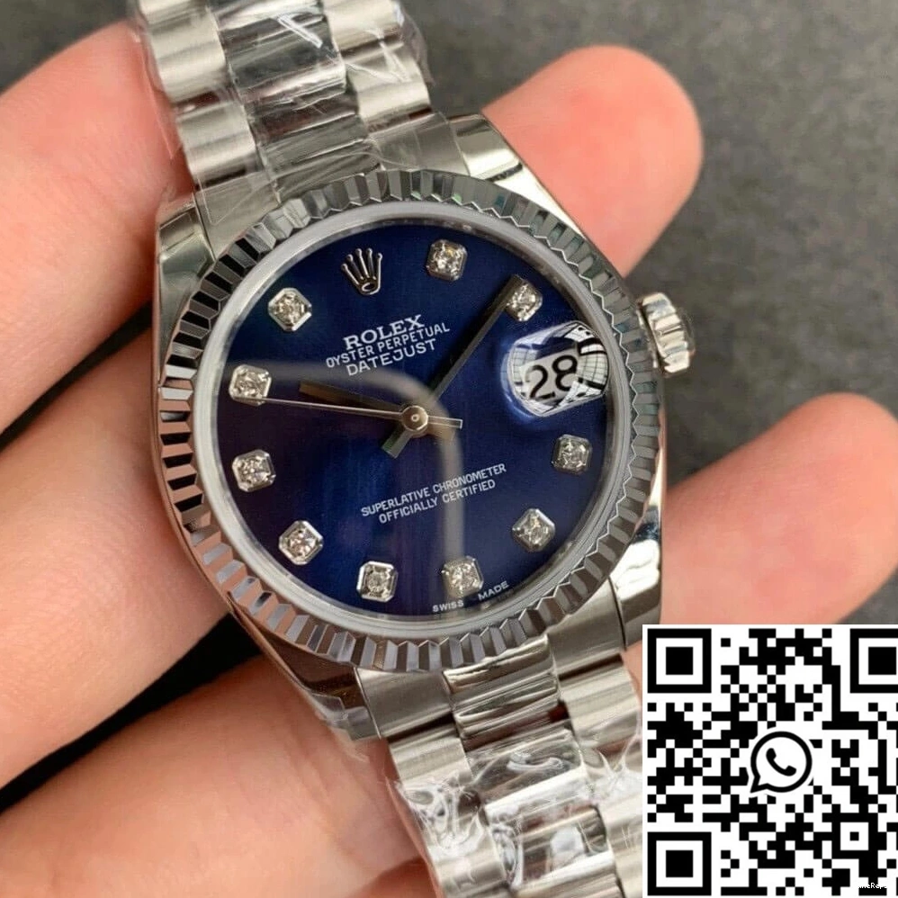 Factory 31MM Datejust Dial Rolex Blue GS 1215